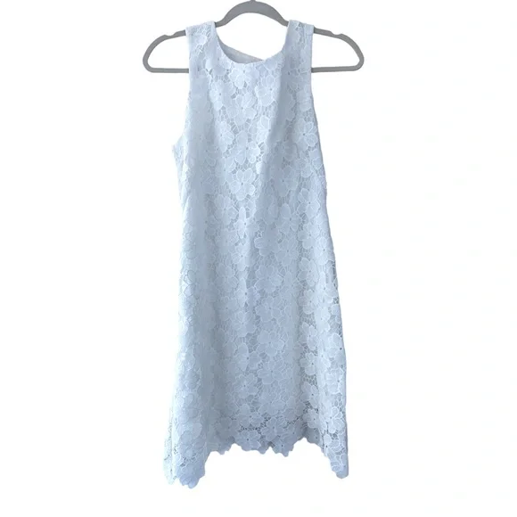 Amanda Uprichard | Dresses | Amanda Uprichard White Floral Lace Dress  Medium | Poshmark